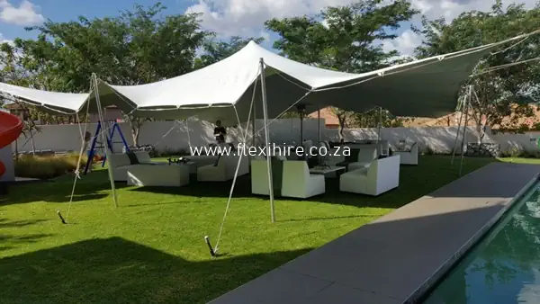 10m x 15m stretch tent hire